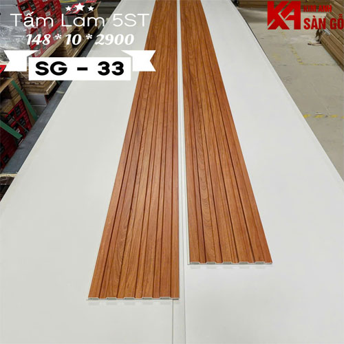 Tấm Ốp Tường Lam 5 Sóng Thấp SG-33